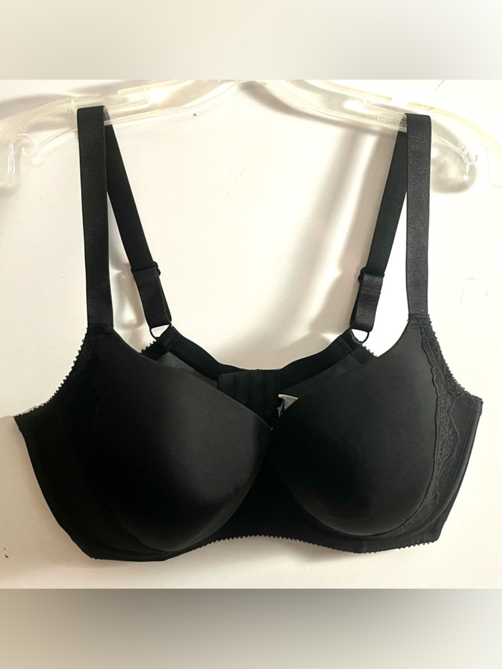 Parfait Black Full Coverage Plunge Underwire Bra – Size 36J NwoT